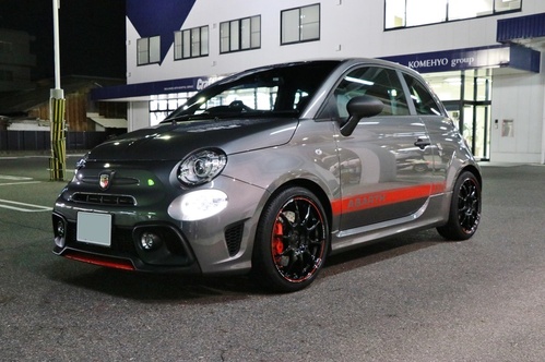 ABARTH（アバルト）595 のローダウン。KW バージョン３という選択。 | EURO STYLE CRAFT | 店舗ブログ |  タイヤ＆ホイールの専門店「クラフト」